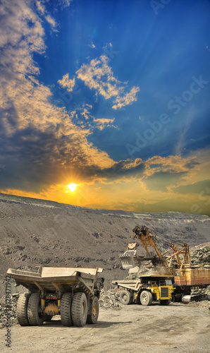 Iron ore mining