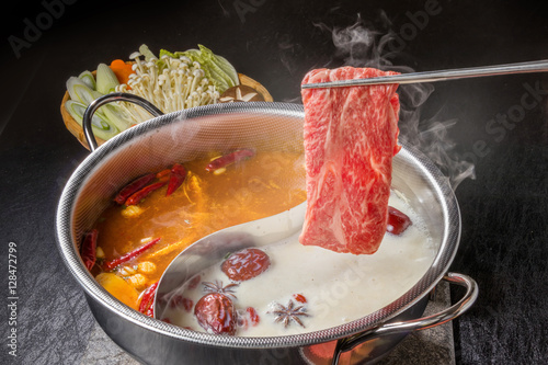 Принти на полотні 中華火鍋　Chinese hot pot