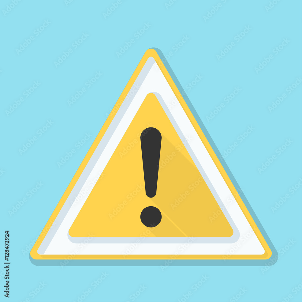 Exclamation Danger sign Exclamation Danger sign