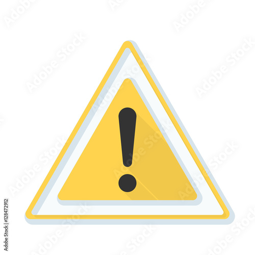 Exclamation Danger sign