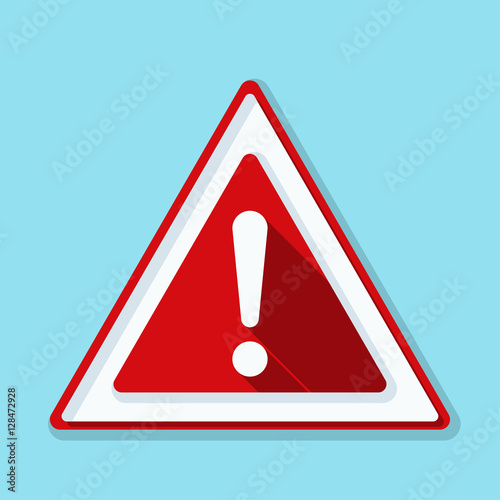 Exclamation Danger sign