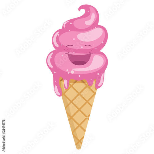 Vector Illustration Of Ice Cream