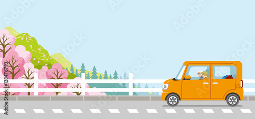 Springtime Drive, Senior couple, Anonymity