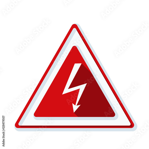 Photos High Voltage Risk sign