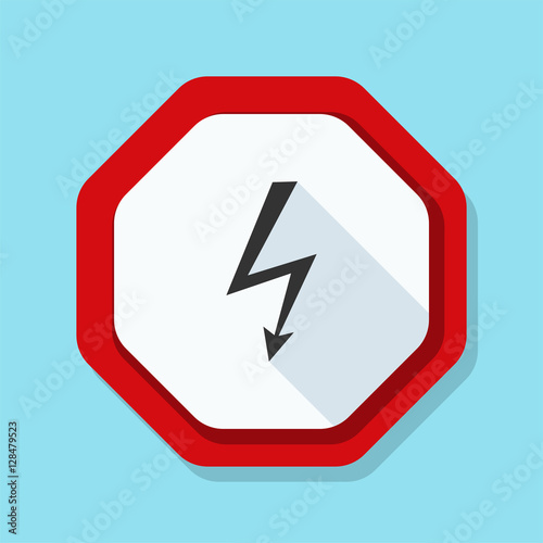 Free Download High Voltage Risk sign - GFXLoad