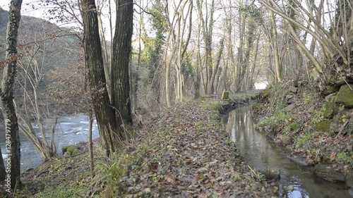 vecchio canale che porta acqua al mulino