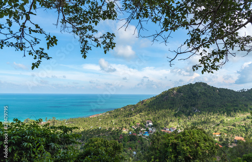 Samui island panoramic view point. Thailand
