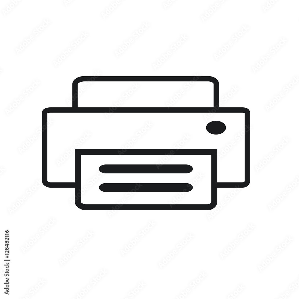 Fax icon. Fax icon.