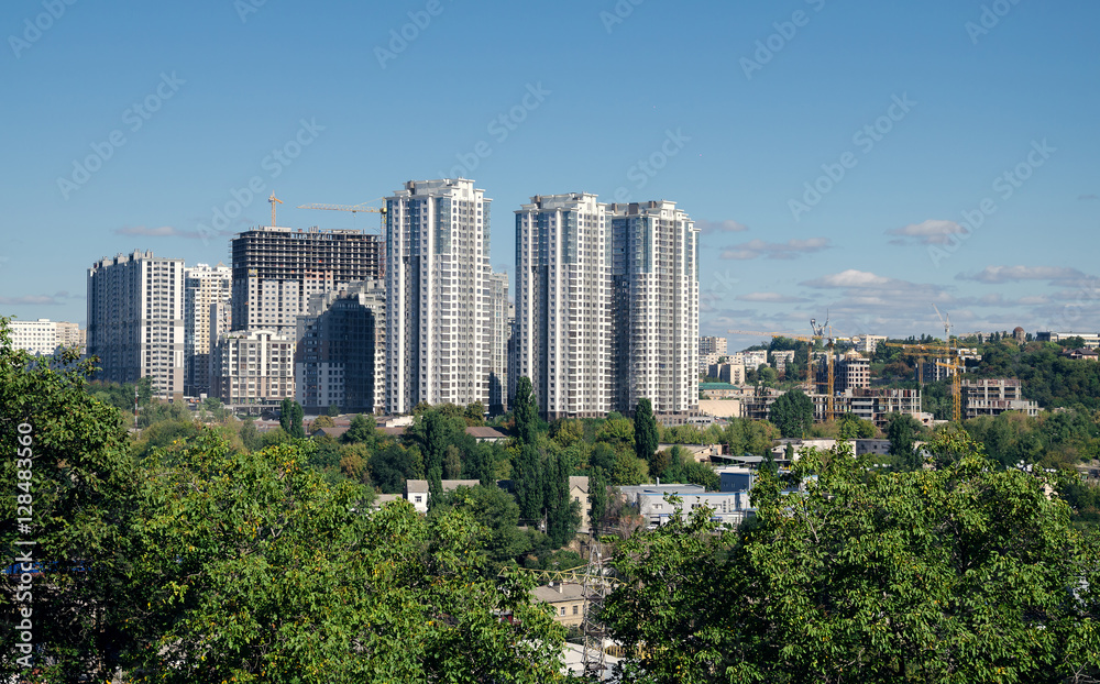 Construction in the city