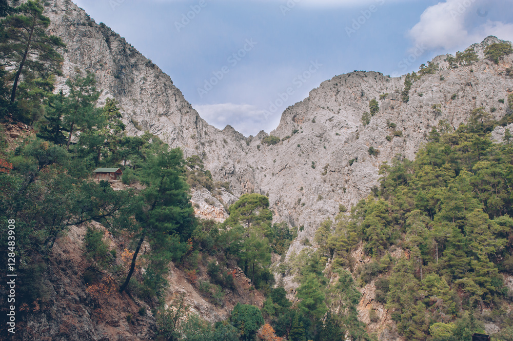 Beauty, landscape in the mountains in Turkey