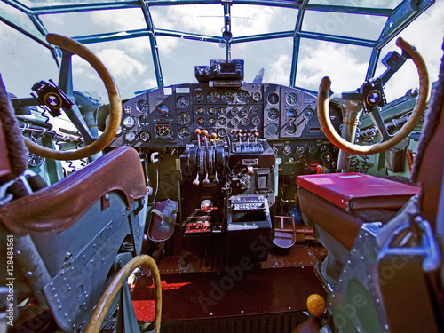 Ju52 Flight deck