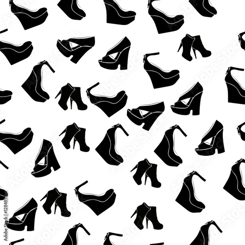 realistic ladies shoe. © lacrimastella