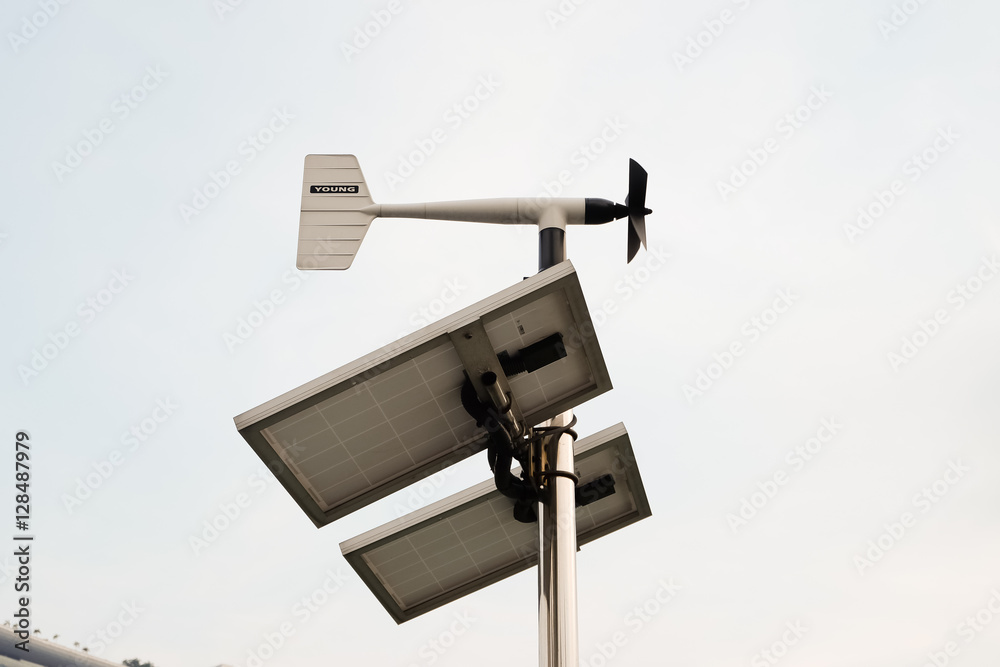 Small Windmills Clean Energy with solor cell Small Windmills Clean Energy with solor cell