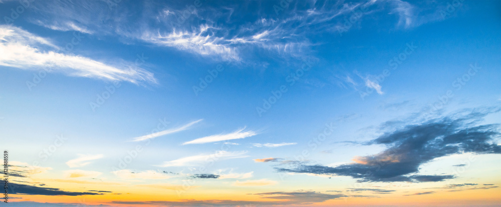 Obraz premium Sky and clouds day summer