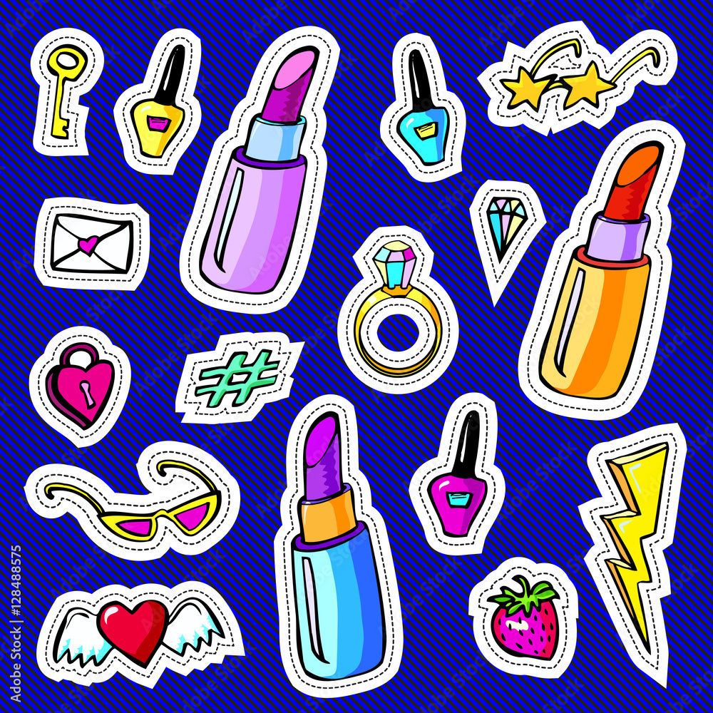 Decorative fashion patch badges Decorative fashion patch badges