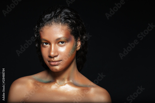 Naked african woman