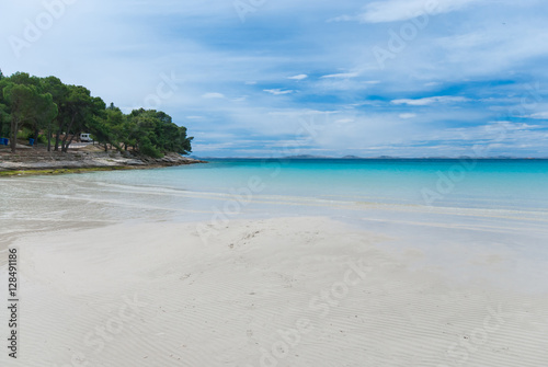 Fototapeta Naklejka Na Ścianę i Meble -  beautiful bay Slanica on Murter Island, Dalmatia, Croatia