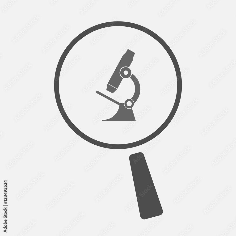 Isolated magnifier with Isolated magnifier with