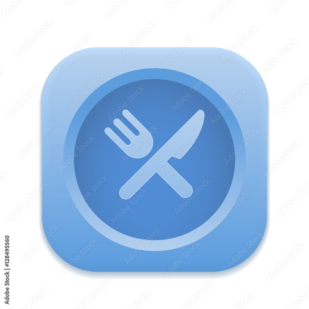 App Button - Round Square