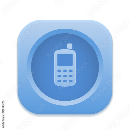     App Button - Round Square 