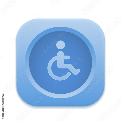     App Button - Round Square 