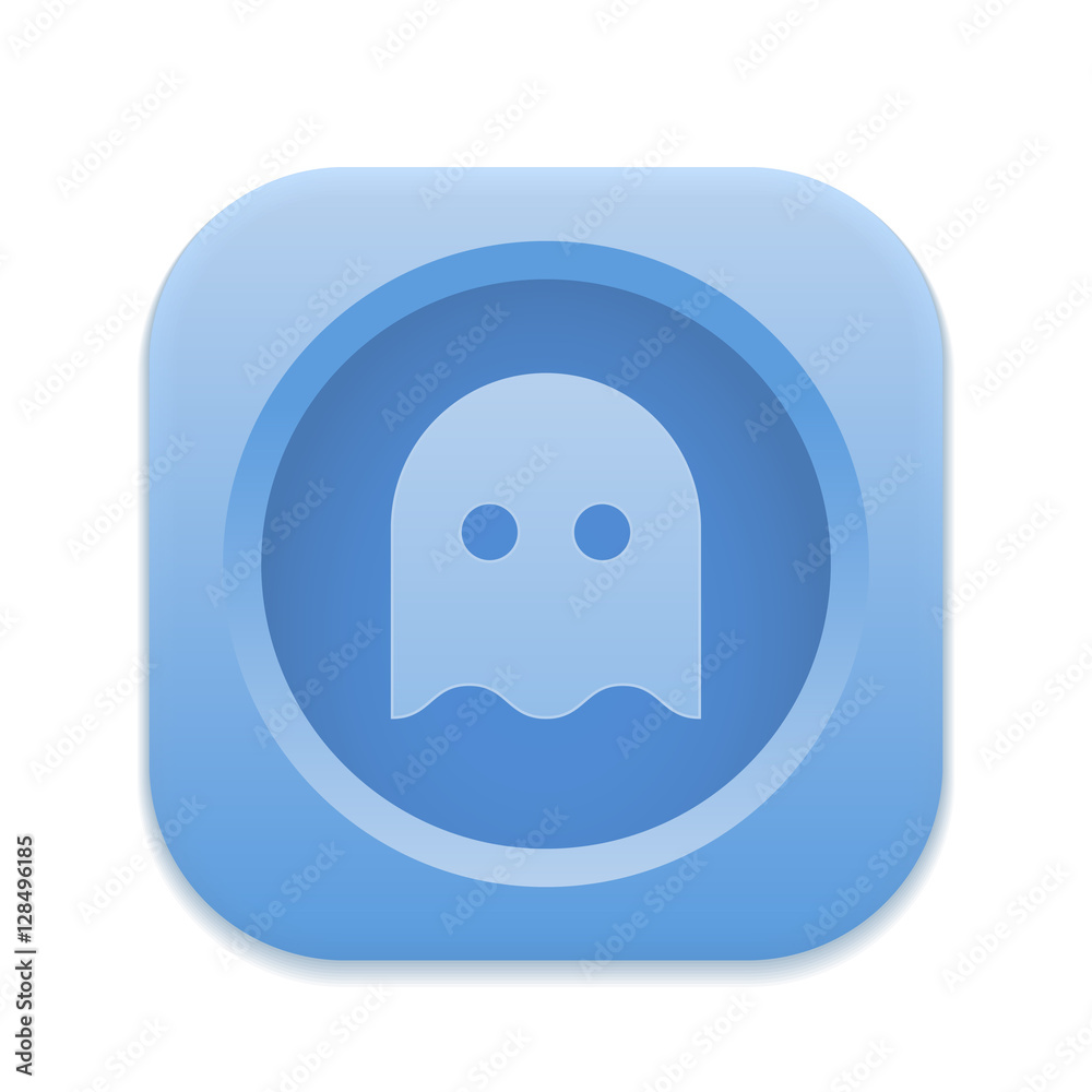 App Button - Round Square App Button - Round Square