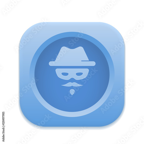 App Button - Round Square