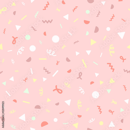 Confetti pink pattern