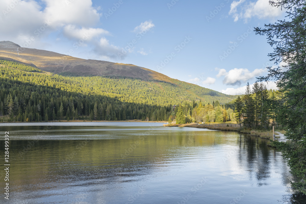 Landschaft um den Prebersee im Lungau