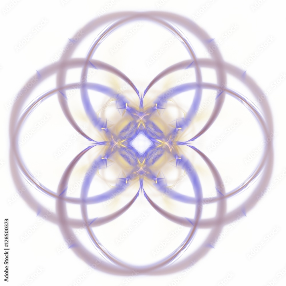 Abstract fractal with purple pattern Abstract fractal with purple pattern