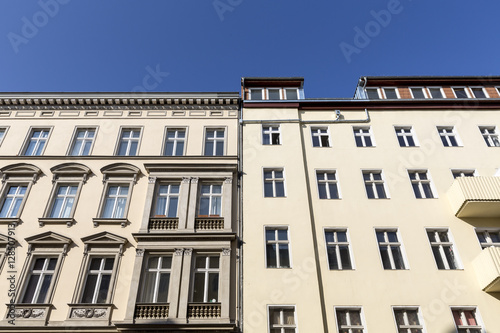 facade of an old house in Berlin Kreuzberg