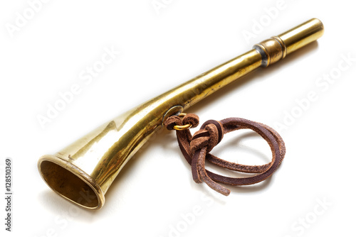 Old Cornet brass photo