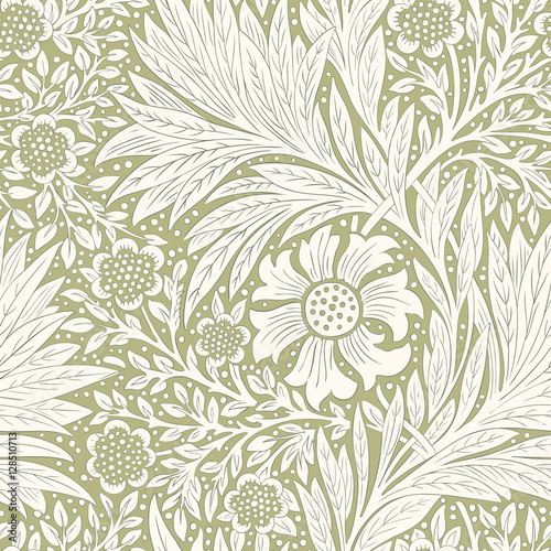Modern fabric design pattern. Desktop wallpaper. Background. Floral pattern for your design. Illustration. Modern seamless pattern for interior decoration, wrapping paper, graphic design and textile.