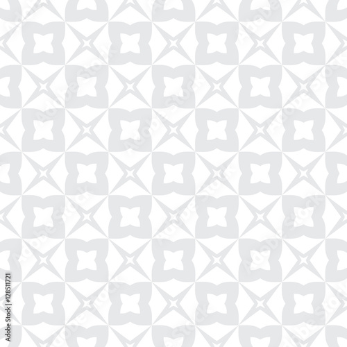 Vector modern abstract geometry stars pattern. light gray seamless geometric background . subtle pillow and bed sheet design. creative art deco. hipster fashion print