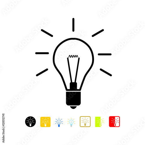 Light bulb icon