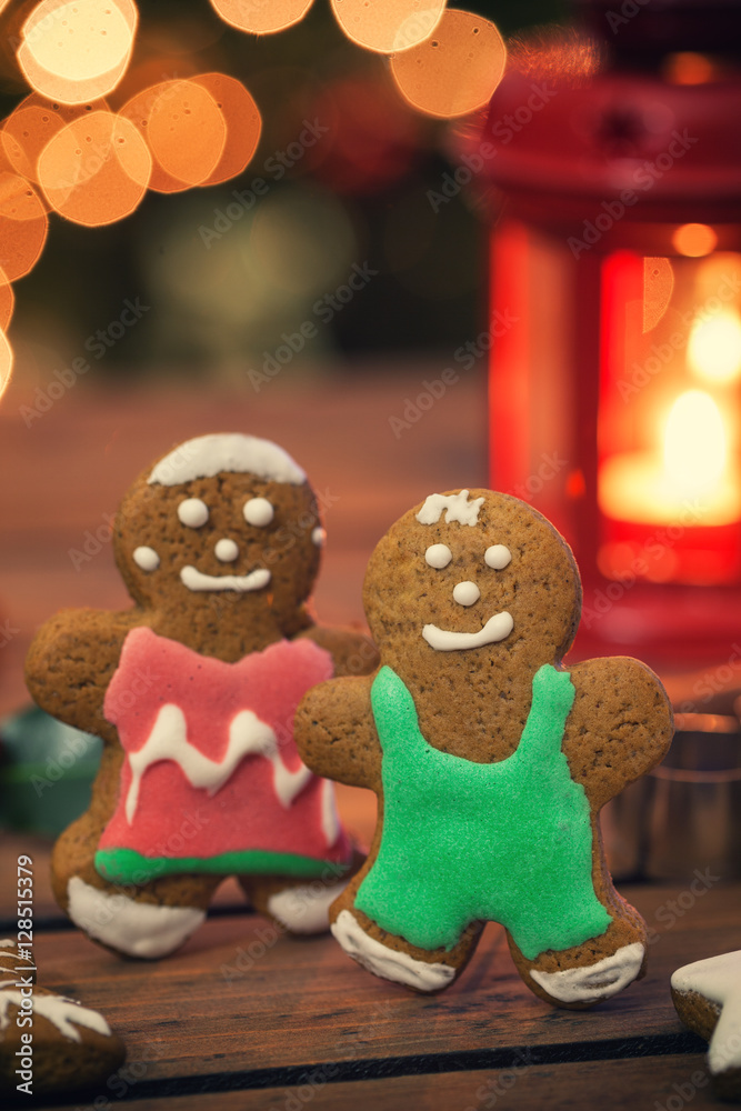 Christmas Gingerbread Cookies 