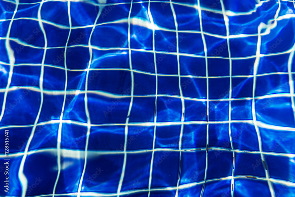 Water surface turquoise swimming pool background Stock Photo | Adobe Stock
