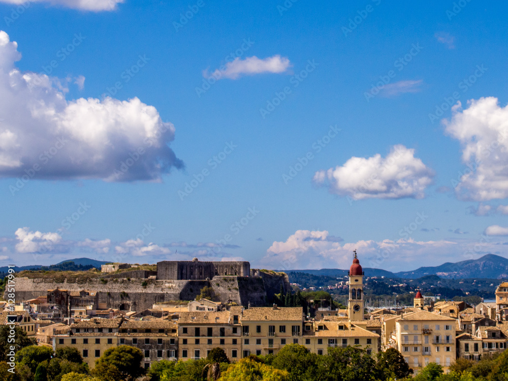 Obraz premium Corfu - Kerkyra new fortress