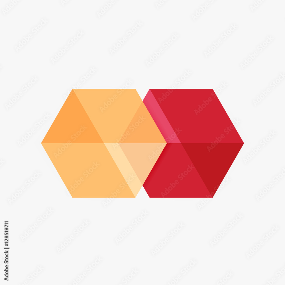Blank geometric abstract business templates, hexagon layouts Blank geometric abstract business templates, hexagon layouts