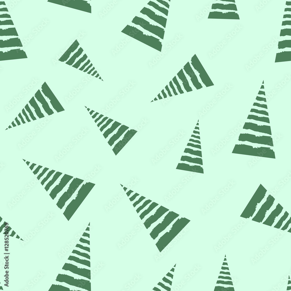 Obraz premium Christmas tree pattern