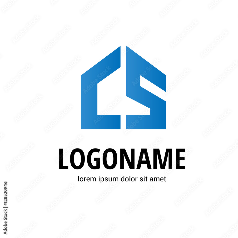 Fototapeta premium Logo design abstract vector template