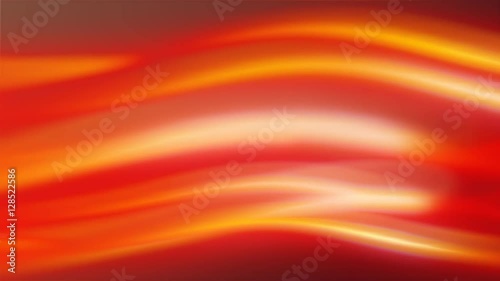 Hot Red and Orange Abstract Soft Wave Background