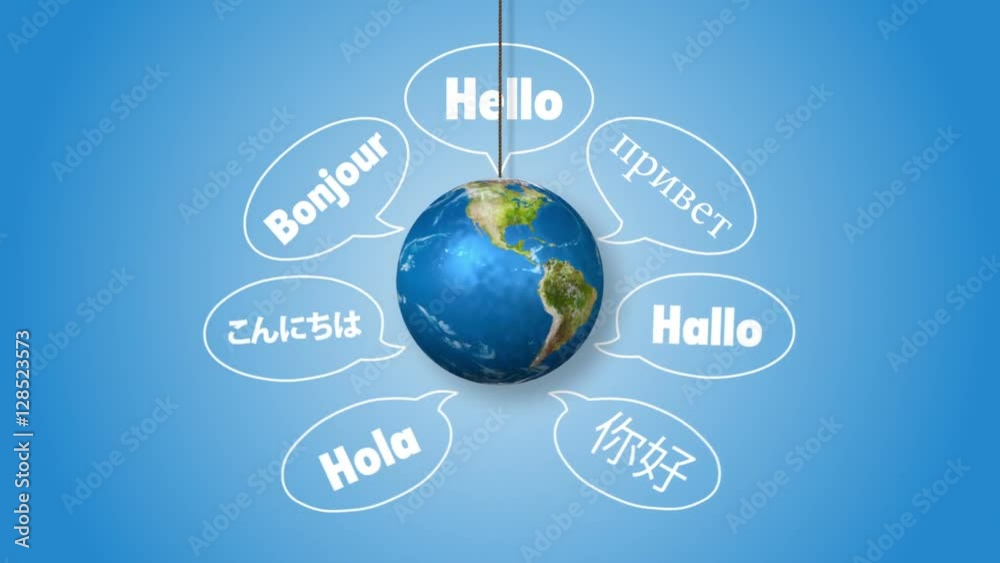 Saying Hello in Different Languages