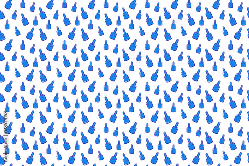 Blue nailpolish pattern 