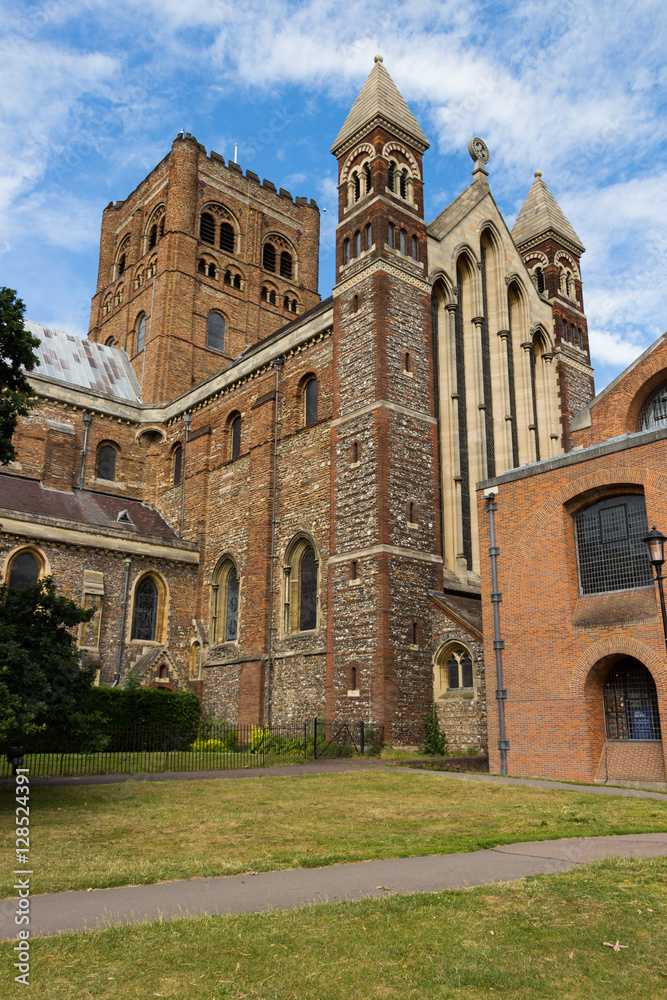 Cathedral and Abbey Church of Saint Alban in St.Albans, England