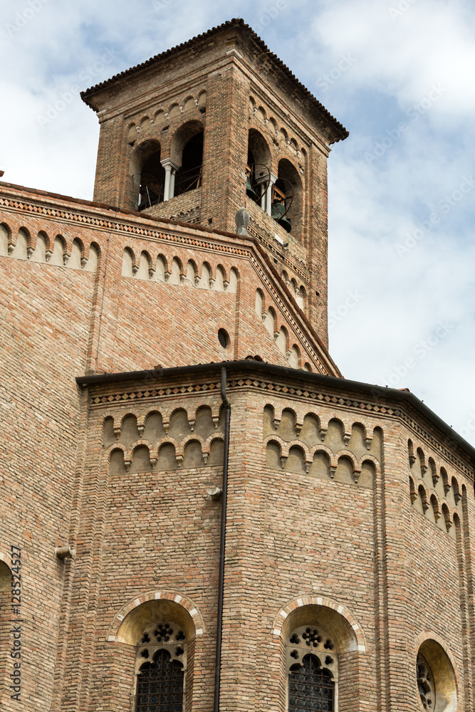 The Church of the Eremitani is an Augustinian church of the 13th century. Padua, Italy