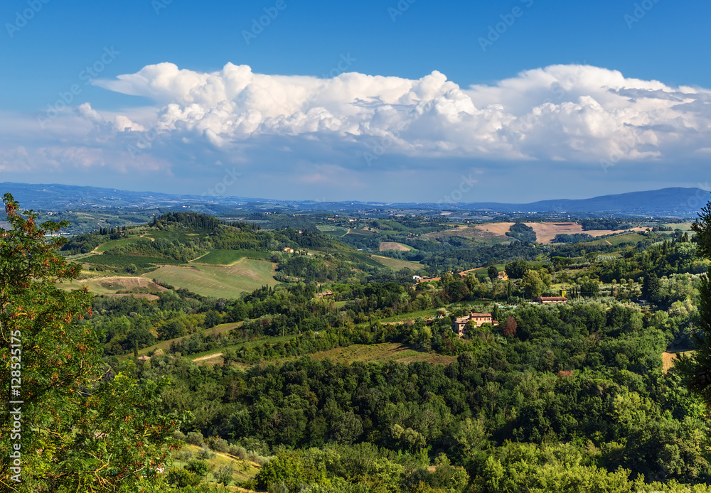 San Gimignano, Italy. Beautiful view