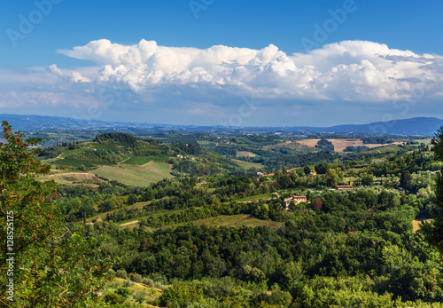 San Gimignano  Italy. Beautiful view