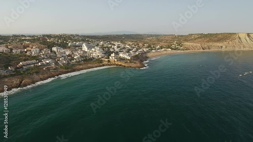 Wallpaper Mural Aerial. Tourist village Luz, with views of the sky over the sea. Torontodigital.ca