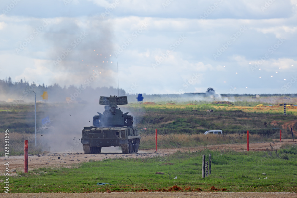 Fototapeta premium Air defense gun-missile system